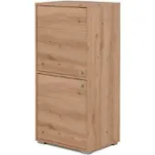 Furn.Design Kommode Eiche Artisan 46 x 97 cm, Anrichte mit wechselbarem Türanschlag | Gr.: onesize
