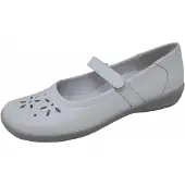 Semler Flora Weite H Spangenballerina Weiß