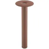 LUCANDE Haloa LED-Wegeleuchte, Höhe 50, IP54, braun, Aluminium - , Haloa, Braun / Rost, für Terrasse, Aluminium, Modern