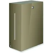 Hewi Papierhandtuchspender System 900, PVD Bronze glänzend, 260x350x140 mm, Edelstahl, wandmontiert