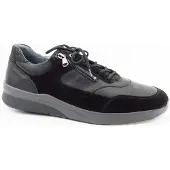Waldlaufer K-Fabian Reißverschluss Sneaker Schwarz in Gr. 41