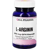 Hecht-Pharma Gmbh L-arginin 500 mg GPH Kapseln 60 St
