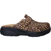 Xsensible Clog Damen Hibiscus Stretchwalker Leopard-Schuhgröße 36