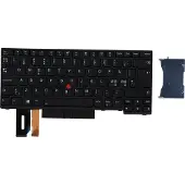 Lenovo 01YP319, Tastatur, Nordisch, , Thinkpad T480s/E480/L480