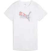 Puma T-Shirt "ESS LOGO LAB TEE" reguläre Passform, Kurzarm, Rundhalsausschnitt