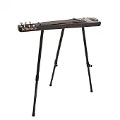 Gear4Music Lap-Steel-Gitarre mit Ständer von