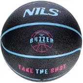 NILS Basketball Größe 5 Gummiball für Kinder