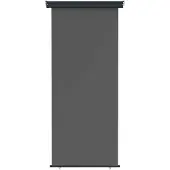 vidaXL Balkon Seitenmarkise 80 x 250 cm 100% Polyester Eisen Stahl