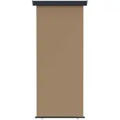 vidaXL Balkon Seitenmarkise 100 x 250 cm 100% Polyester Eisen Stahl
