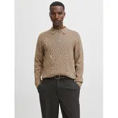 Jack & jones Poloshirt Milano Langarmshirt mit Polokragen
