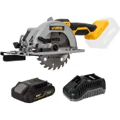 Vito 20V Akku-Kreissäge EGO LI Scheibe 140mm + Lithium-Akku 2.0Ah + Ladegerät 20V