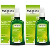 Weleda Citrus erfrischendes Pflege-Öl 2x 2x100 ml Öl