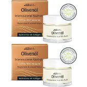 Medipharma cosmetics Olivenöl Intensivcreme Nutritiv Nachtcreme 2x 2x50 ml