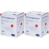 Hartmann Es-Kompressen steril 5x5 cm 8fach 2x 2x25x2 St Kompressen