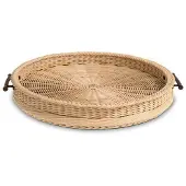 Eichholtz Tablett Vimini S Natural Rattan