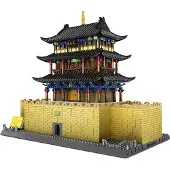 Wange 6222 – Festung Jiayu-Pass | 1511 Teile | Architekturbausatz