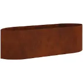 vidaXL Hochbeet im Garten Wetterfeststahl 140 x 40 x 40 cm Stahl