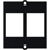 Bachmann 917.061 Modul 2xKeystone sw Metallhalterung 917061