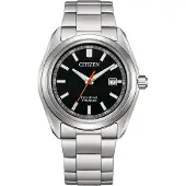 Citizen AW1900-50E Eco-Drive Solaruhr für Herren Titan/Schwarz