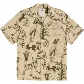 OAS Hemd Herren Poplan Cuba Beige-M