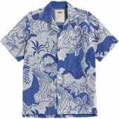 OAS Hemd Herren Mystea Cuba Blue-M