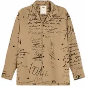 OAS Hemd Herren Pico Brillo Light Brown-L