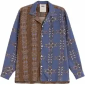 OAS Hemd Herren Katla Brillo Blue-XL