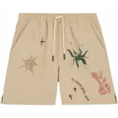 OAS Kurze Hose Herren Andres Print Beige-M