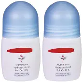 Fagron Aluminium Hydroxychlorid Roll-on 10% 2x 2x50 ml Roller