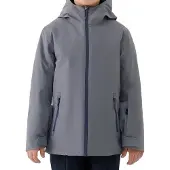 4F dunkelgraue Skijacke für Jungen