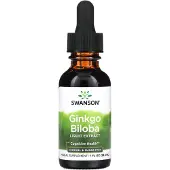 Swanson Health Products Swanson Ginkgo Biloba Flüssigextrakt 29,6 ml