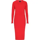 Faina Kleid Frauen Rot