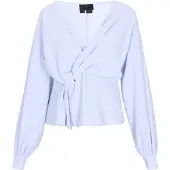 Dreimaster Bluse Frauen hellblau