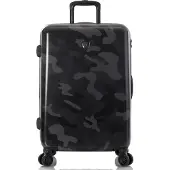 Heys Hartschalen-Trolley "Black Camo, 66 cm" 73 l 4 Rollen Hartschalen-Koffer Volumenerweiterung