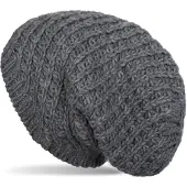 StyleBREAKER Strickmütze "Grobstrick Beanie Mütze" 1 Stk.