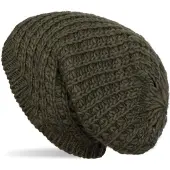 StyleBREAKER Strickmütze "Grobstrick Beanie Mütze" 1 Stk.