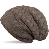 StyleBREAKER Strickmütze "Feinstrick Beanie mit Flecht Muster und Teddyfleece" 1 Stk.