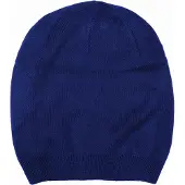 StyleBREAKER Strickmütze "Feinstrick Beanie Mütze Uni Doppellagig", Herren, blau (dunkelblau), Obermaterial: 80% Polyacryl PAN. 20% Wolle WO., Modisch, Mützen Strickmütze