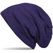 StyleBREAKER Beanie "Unifarbene Beanie Mütze mit Fleece" 1 Stk.