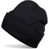 StyleBREAKER Strickmütze "Winter Strickmütze mit Krempe" 1 Stk.