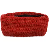 StyleBREAKER Stirnband "Einfarbiges Stirnband in feiner Häkel Optik" 1 Stk.
