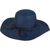 StyleBREAKER Sonnenhut "Floppy Sonnenhut mit schmalem Zierband und Schleife" 1 Stk.