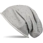 StyleBREAKER Beanie "Beanie mit Strass Nieten" 1 Stk.
