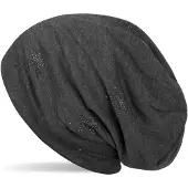 StyleBREAKER Beanie "Beanie mit Strass Sterne" 1 Stk.