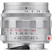 Leica 11714 SUMMILUX-M 50 f/1.4 silberne Chromoberfläche
