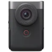 Canon PowerShot V10 Silber Vlogging-Kit, 20 MP, 5472 x 3648 Pixel, CMOS, 4K Ultra HD, Touchscreen, Silber