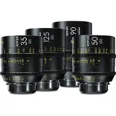 DZOfilm Vespid Prime 4-Lens Kit (35/50/125 T2.1 + Macro 90 T2.8) metric