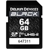 Delkin BLACK UHS-II (V90) 64GB R:300MB/s W:250MB/s