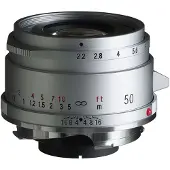 Voigtländer Color-Skopar 50mm F/2.2 VM Mount silber