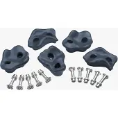 Swing King Klettersteine ​​Set Anthrazit, 5-tlg.